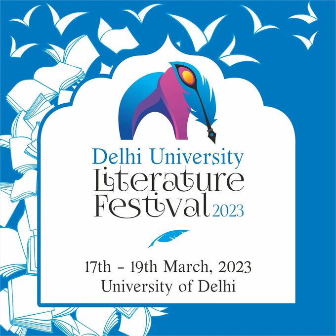 #DelhiUniversity Literature Festival (<a href="/dulitfest/">Delhi University Literature Festival</a>) 2023

🗓️ 17th to 19th March 2023
⏲️ 10:00 AM onwards
📍Lawns, #RamjasCollege, North Campus, University Enclave, Delhi, 110007
🎫 Visit dulitfest.org (Free)

#UniversityOfDelhi #DULitFest #LiteratureFestival #Ramjas