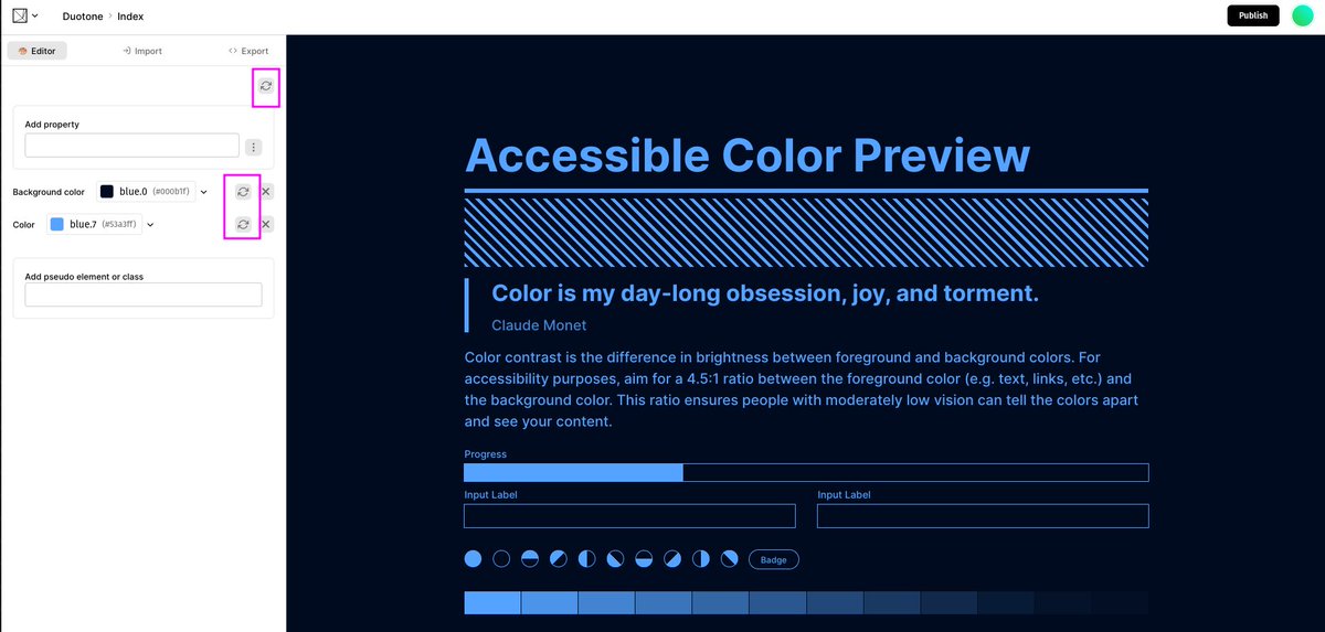 Components AI tweet media