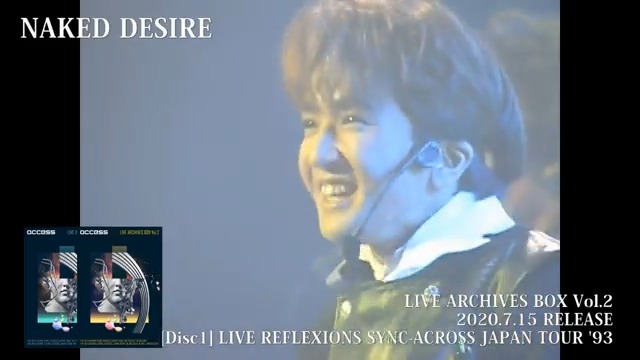 access/LIVE REFLEXIONS～SYNC-ACROSS JAPA… LIVE REFLEXIONS Ⅱ SYNC-ACROSS JAPAN TOUR '94 DELICATE