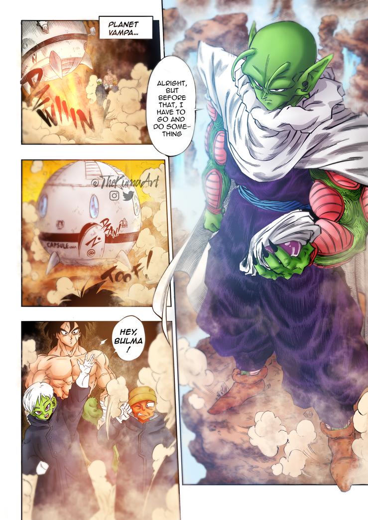 Dragon Ball Kakumei manga colored by me. Colored this faster then