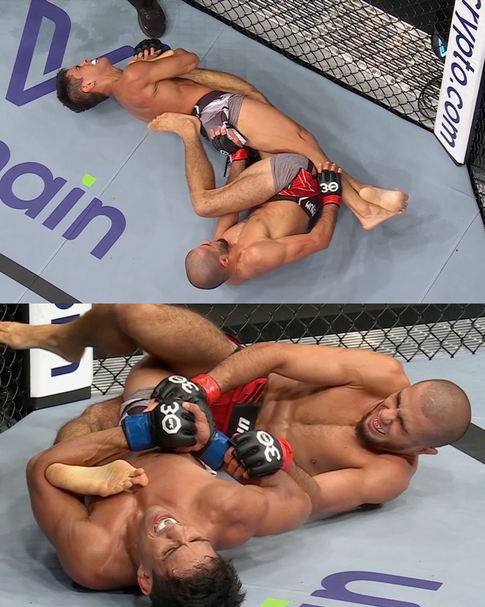 MMAFighting's tweet photo. MOKAEV'S KNEE 😳 #UFC286 https://t.co/GyTgC3tCm2