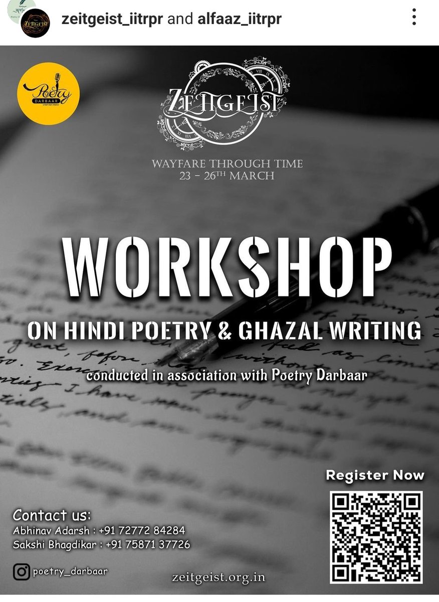 Indr_jit25's tweet photo. #poetrydarbaar  #annualfest  #iitropar  @PDarbaar https://t.co/zuzkJ6gRRO