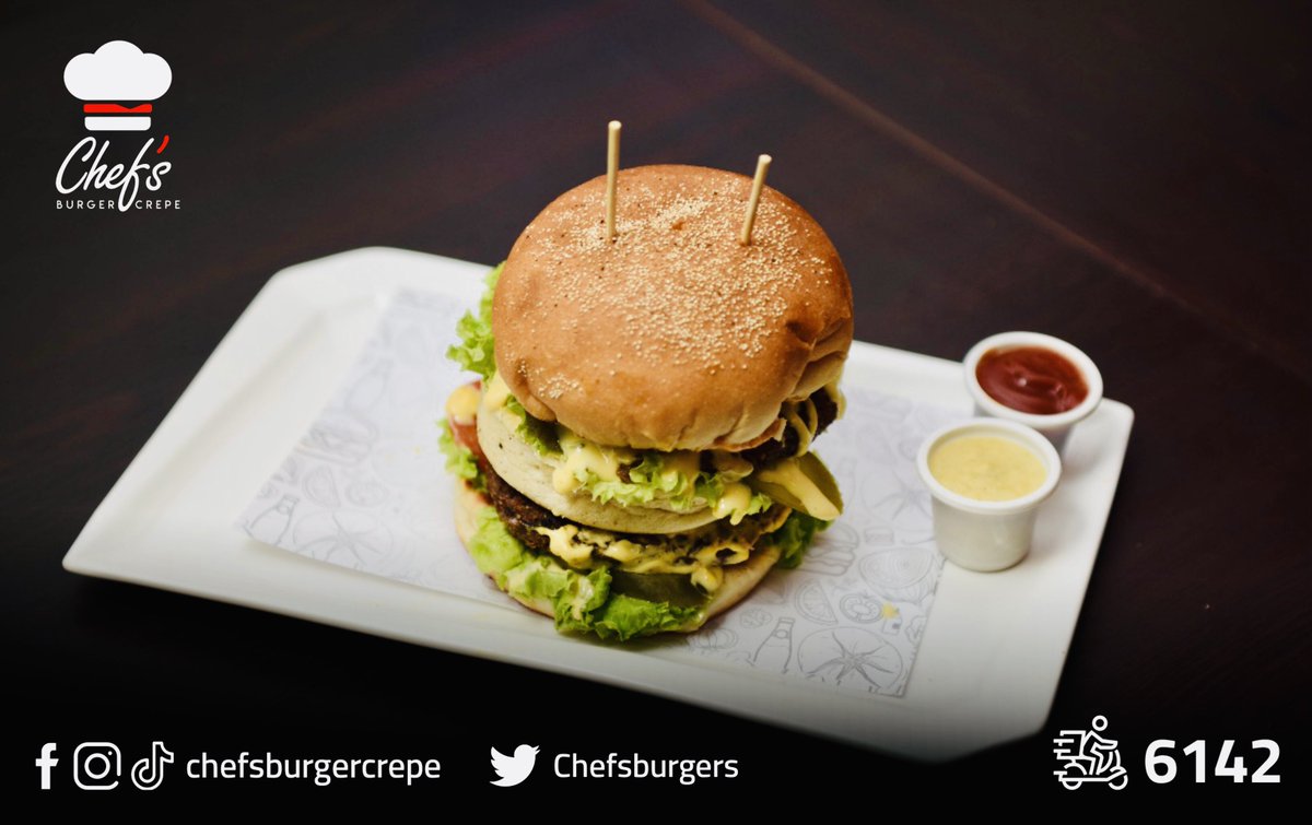 المنظر الجميل القدامكم ده كلو بــ2490 فقط تصدقو؟😍

يلا منتظرين شنو اتصلو على 6142 وعزو نفسكم ❤️✨

المنيو :
  qrco.de/ChefBurger