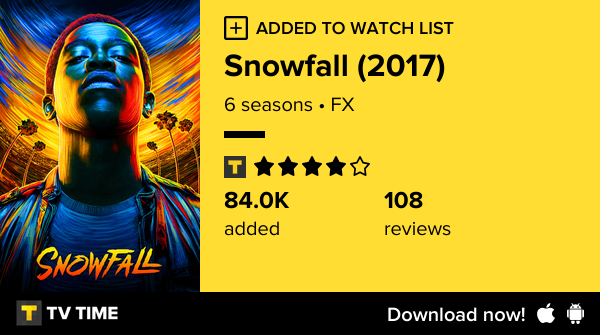 relativando's tweet photo. I've just started following Snowfall (2017) https://t.co/YNmrqBKZNI #tvtime https://t.co/PGiJkmVdNJ