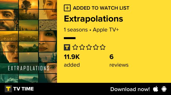 relativando's tweet photo. I've just started following Extrapolations https://t.co/2cKqFCiNs5 #tvtime https://t.co/MqaaBmhFlS