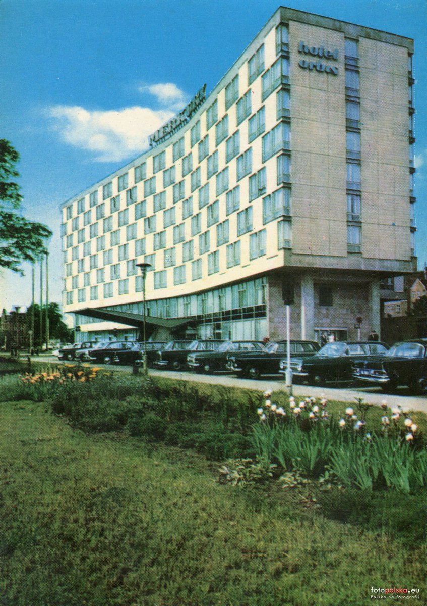 PRLarchi's tweet photo. Hotel "Merkury", Poznań, lata 60 https://t.co/d4ryhLnlNI