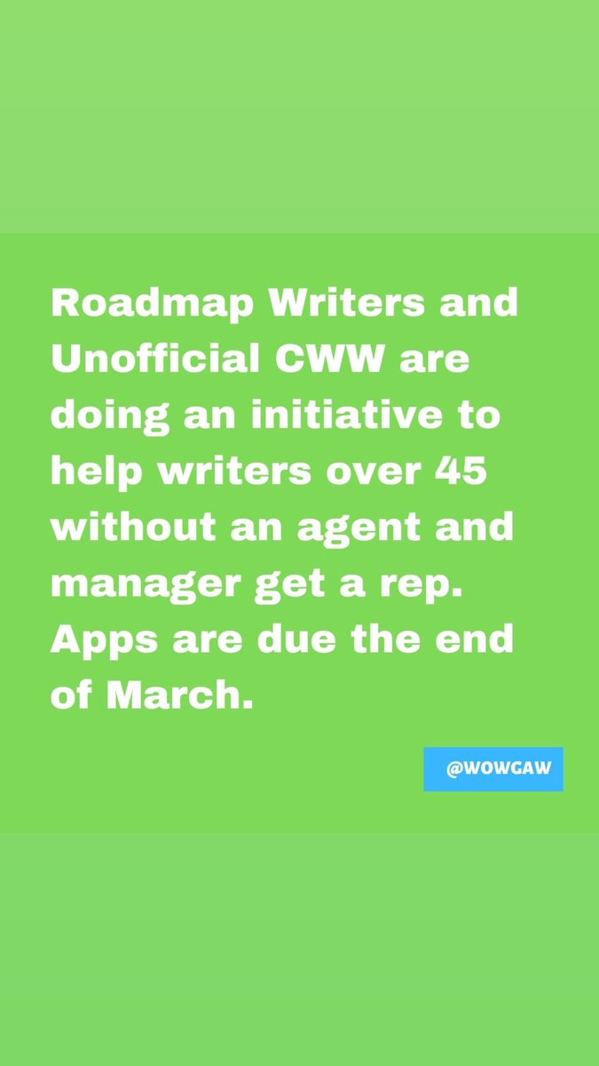 roadmapwriters's tweet image. Email wgacommitteeofwomenwriters@gmail.com for a link to apply!