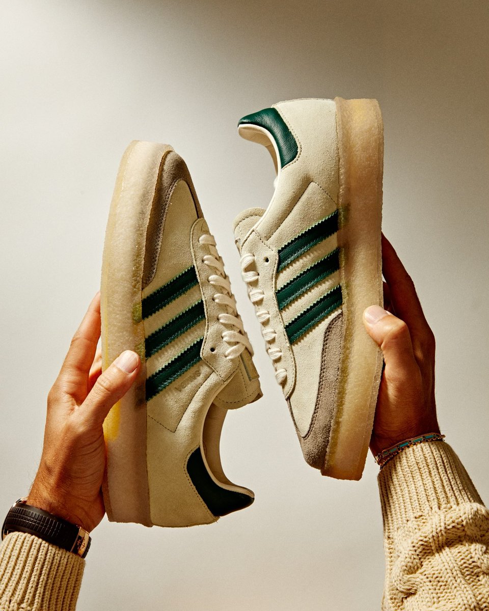 ComplexSneakers's tweet photo. .@RonnieFieg x Clarks x Adidas “8th St. Sambas”
🗓️ March 24 https://t.co/7zhhttcKg8