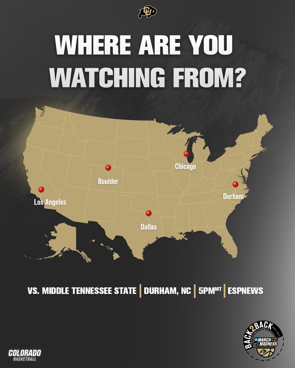 Colorado Women's Basketball 🦬 tweet media