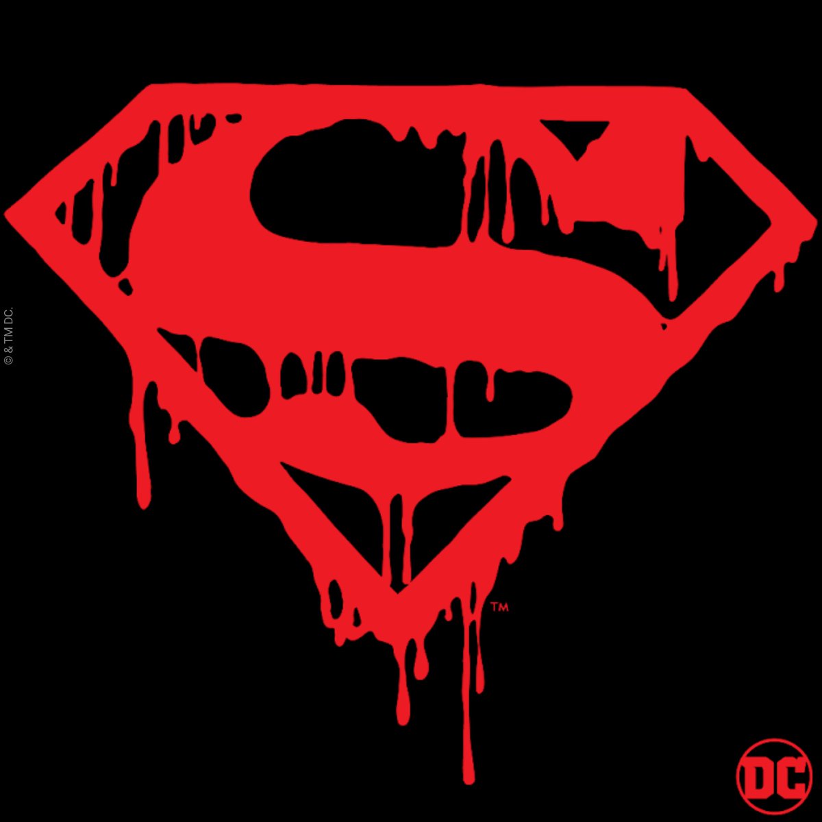 DCcomicsMX's tweet photo. El símbolo que fue el terror de los lectores de #DC en los 90s. #Superman. https://t.co/jbzb3sEajL