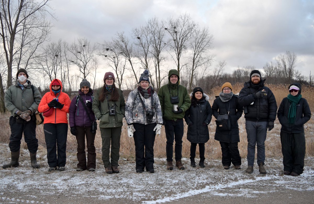 Had a great time birding with the <a href="/EEB_MSU/">EEB at MSU</a> community, even if it was 18 F, windy, and snowing at the end! 

Species list here: ebird.org/checklist/S131…