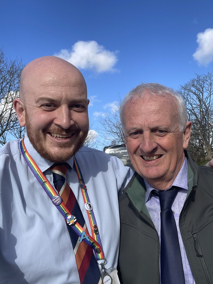 Always lovely to have a visit from <a href="/StuartShephard2/">Stuart Shephard</a> who got me into teaching and was the best HT I ever worked for, by a country mile. Full of integrity and relentlessly positive every day of the 8 years I worked for him; a great role model for me and many others. 💛