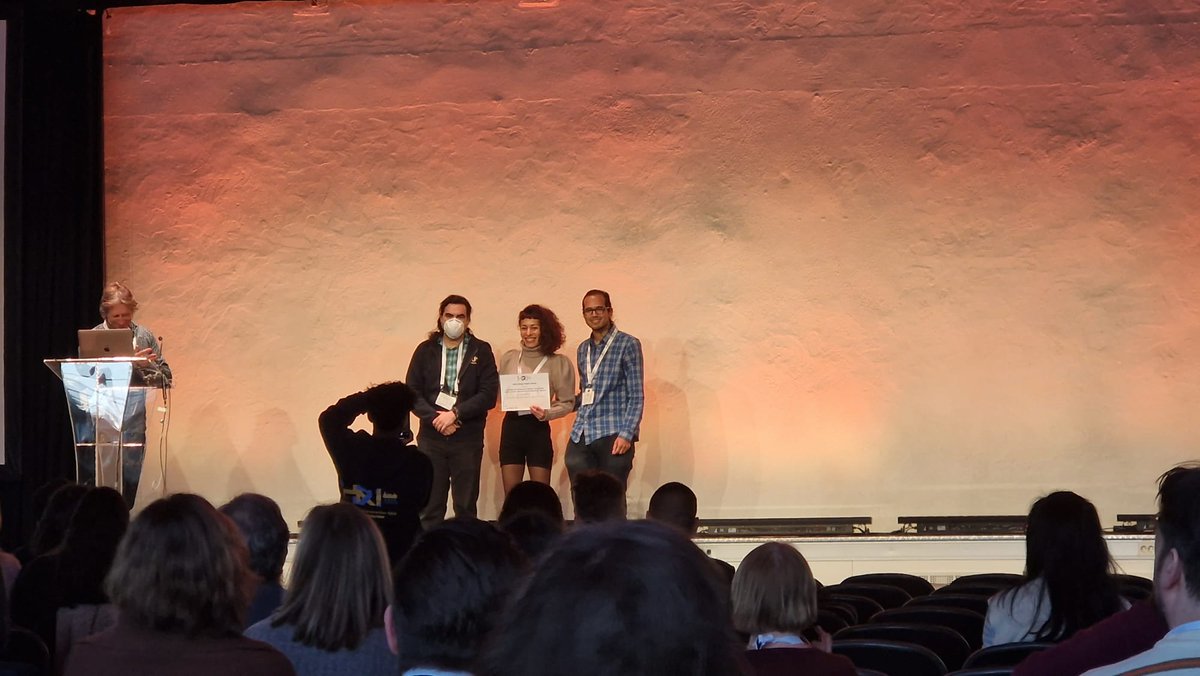 🏆 we are so grateful to receive the Best Paper Award <a href="/HRI_Conference/">The HRI Conference</a> for our work on robot-assisted social dining for people with motor impairments. This work would have been impossible without <a href="/tyler_schrenk/">Tyler Schrenk</a>! Co-authored w Amal Nanavati, <a href="/EKGRobots/">Ethan K Gordon</a>, <a href="/siddhss5/">Siddhartha Srinivasa</a>, <a href="/mayacakmak/">Maya Cakmak</a> 🍗