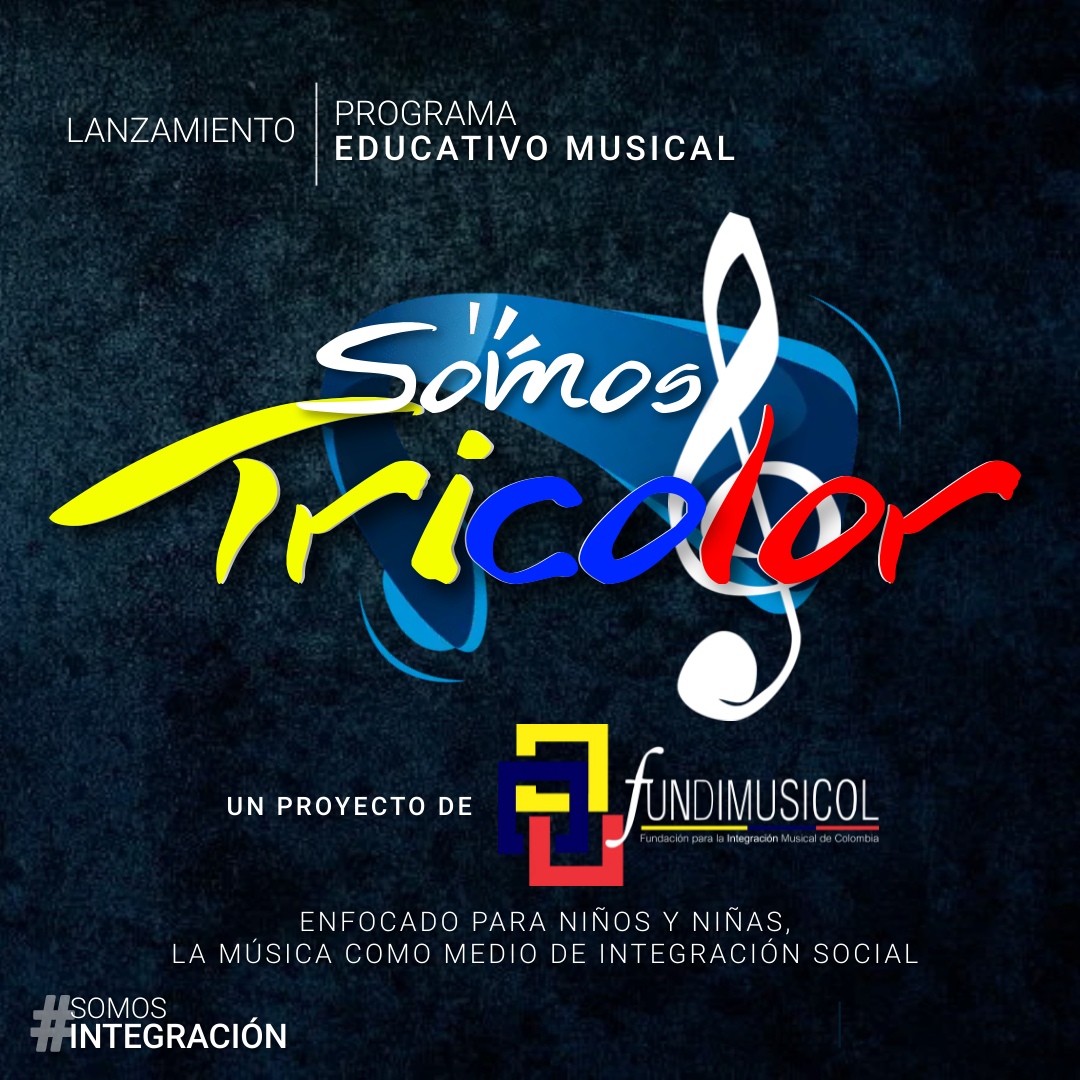 En aras del desarrollo socioeducativo y cultural a través de la música como medio de integración social, hemos desarrollado un proyecto pedagógico para niños y niñas, primeramente en edades comprendida de 6 a 12 años de edad. 

SOMOS TRICOLOR | Proyecto Educativo