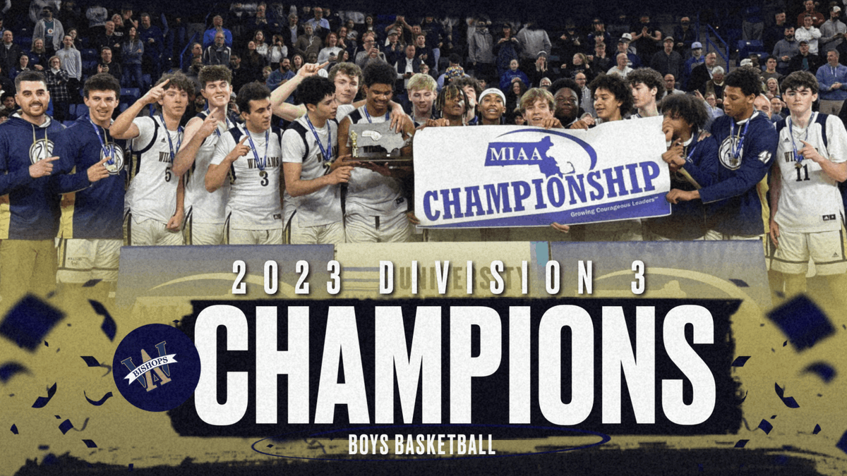 AWHS Athletics - (@goawathletics) on Twitter photo BOYS BASKETBALL: The Bishops are your 2023 Division 3 State Champions! What an amazing season going 24-1 final record! #gobishops #rollbills #champions <a href="/sports_ledger/">Patriot Ledger sports</a> @bostonheraldhs BOYS BASKETBALL: The Bishops are your 2023 Division 3 State Champions! What an amazing season going 24-1 final record! #gobishops #rollbills #champions <a href="/sports_ledger/">Patriot Ledger sports</a> @bostonheraldhs