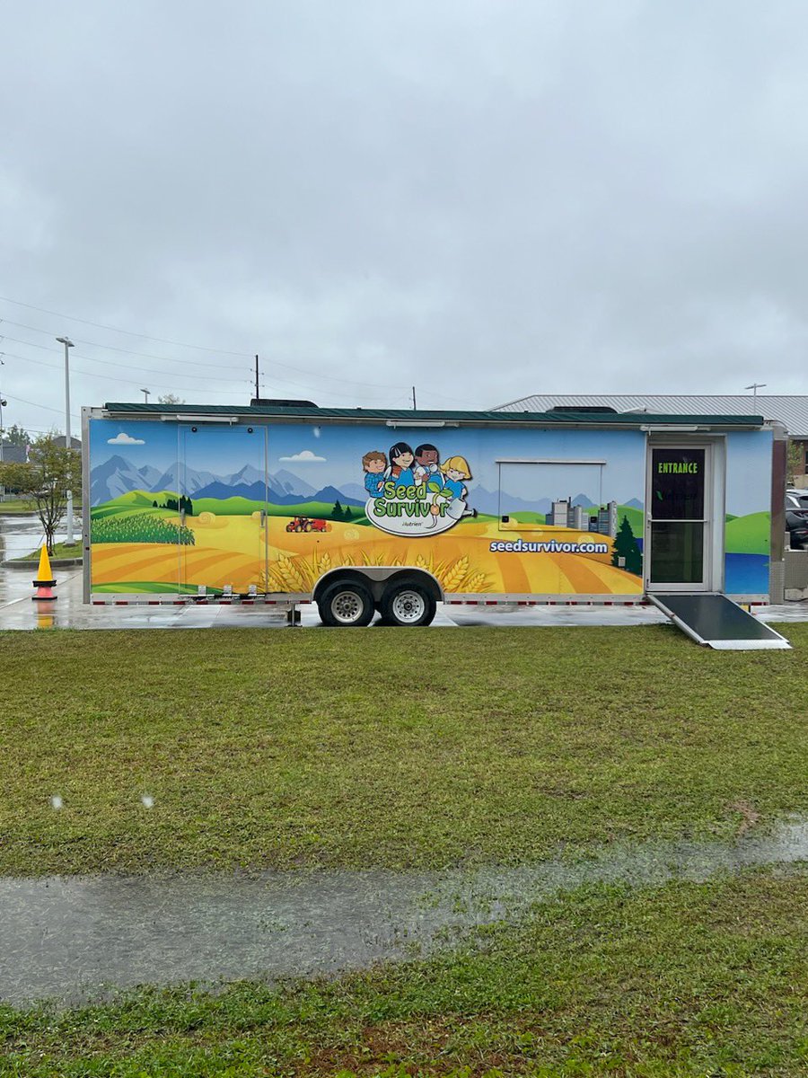 ElementaryLake's tweet photo. The Nutrien Seed Survivor truck visited LPE’s 3rd and 4th graders on Friday. Scholars learned all about Louisiana agriculture, played interactive games, and planted their own sunflower seeds to take home. https://t.co/KebIPjOF7M
