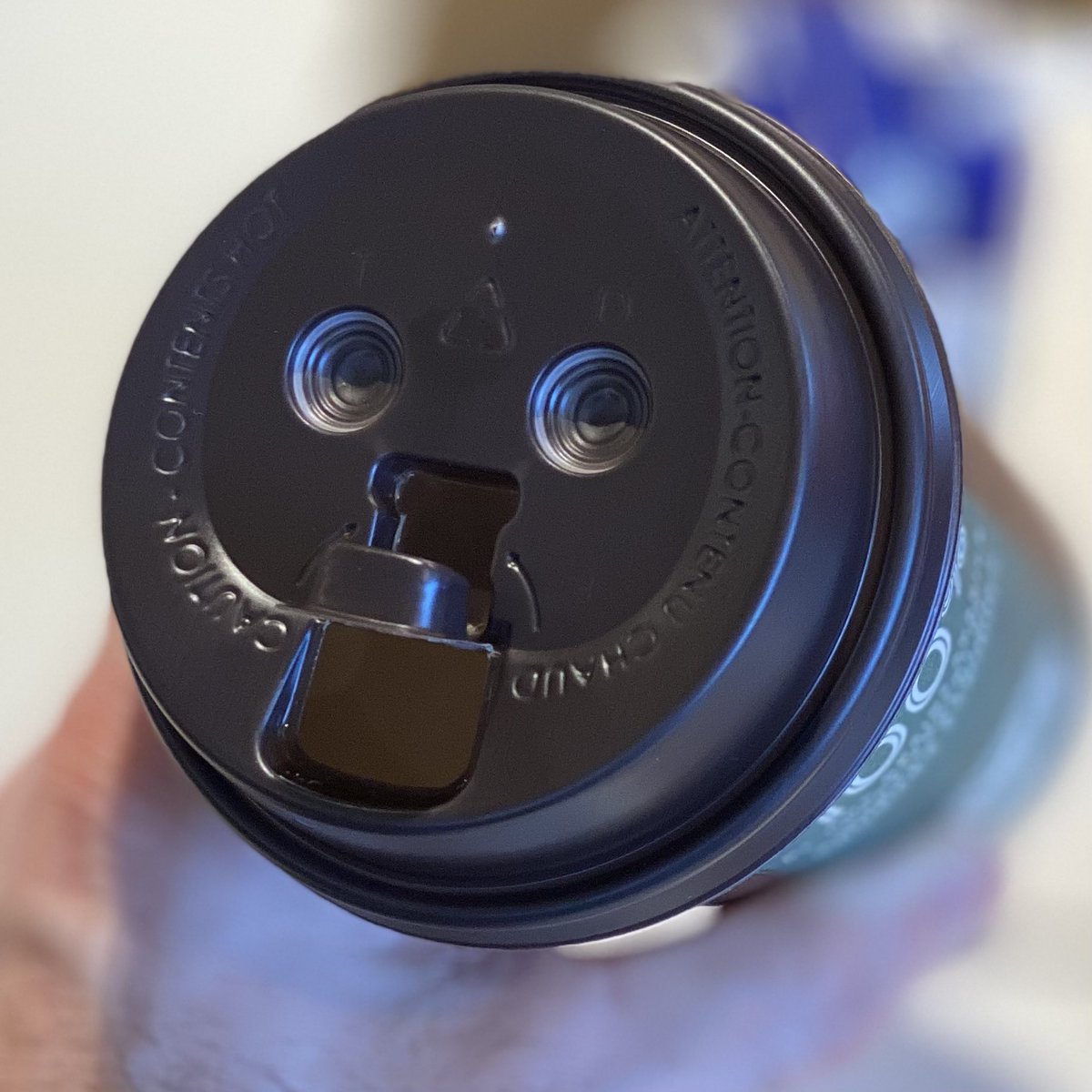 My coffee is so happy. #pareidolia