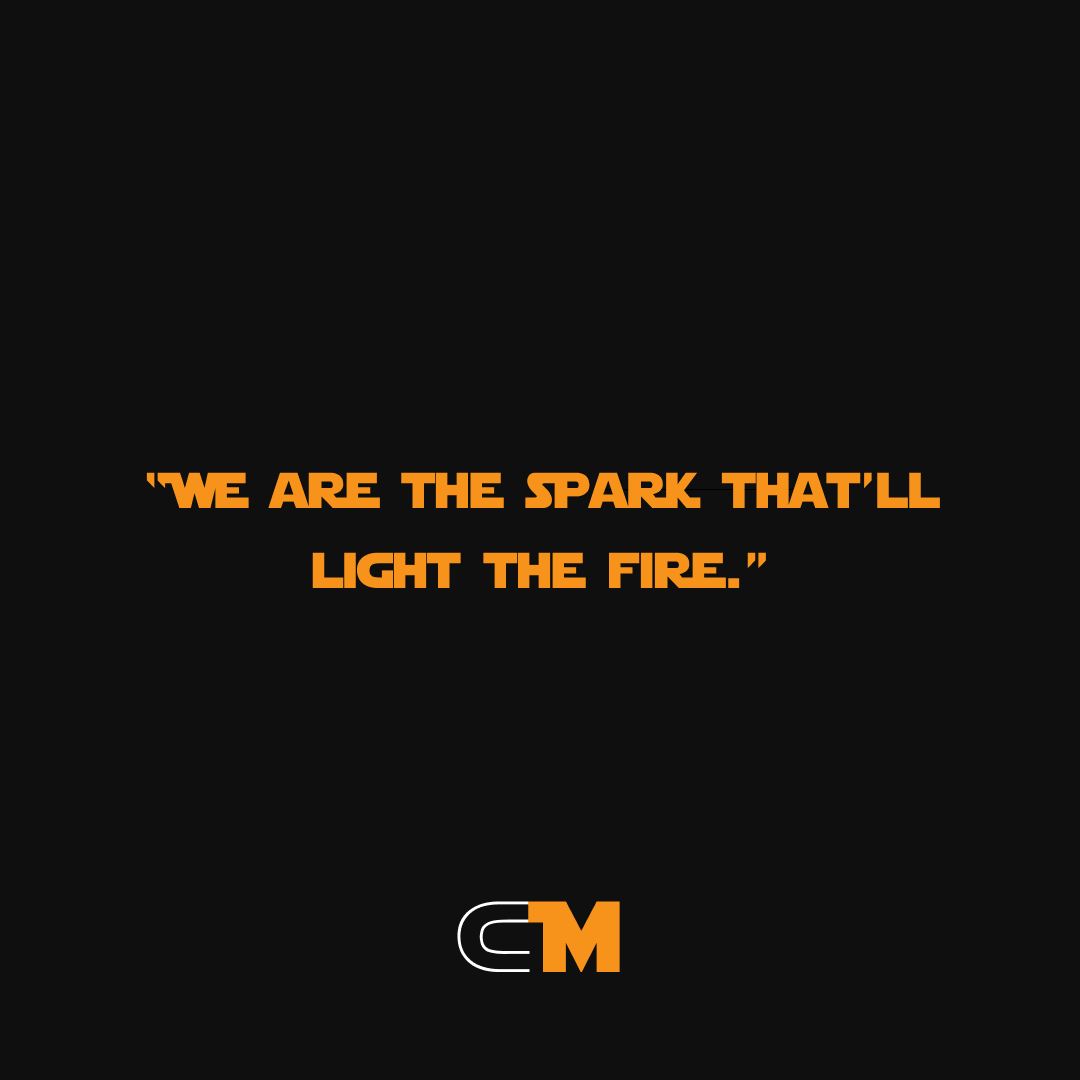 CarlBMenger's tweet photo. I don't even care about the #Bitcoin price in dollars anymore. I see buying #Bitcoin as a silent protest against our sick and depressing fiat system. 

"We are the spark that'll light the fire." 🔥 https://t.co/2zqyi9d7mE