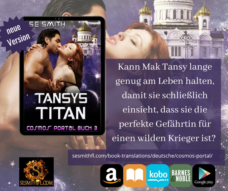 sesmithfl's tweet photo. Kann Mak Tansy lange genug am Leben halten, damit sie schließlich einsieht, dass sie die perfekte Gefährtin für einen wilden Krieger ist?
#action #amazingcharacters #indieauthor #sesmithfl #scifiromance #suspense https://t.co/BZrqIvP8RR