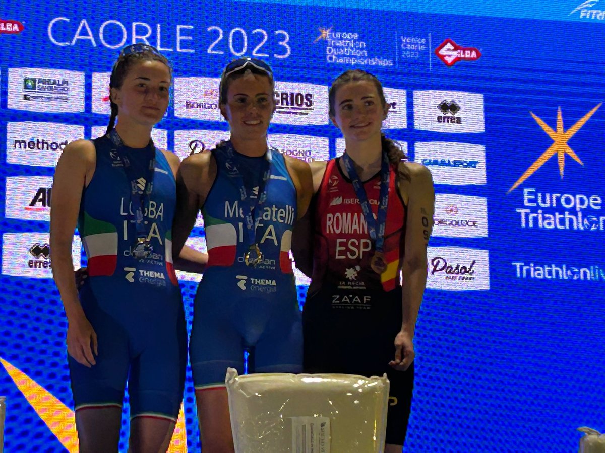 Tercera de europa 🇪🇺 sub23 de duatlón!! 
Gracias a tod@s por los ánimos y las felicitaciones!!
Mañana mas 🔜🔜 <a href="/ZaafCyclingTeam/">Zaaf Cycling Team</a>