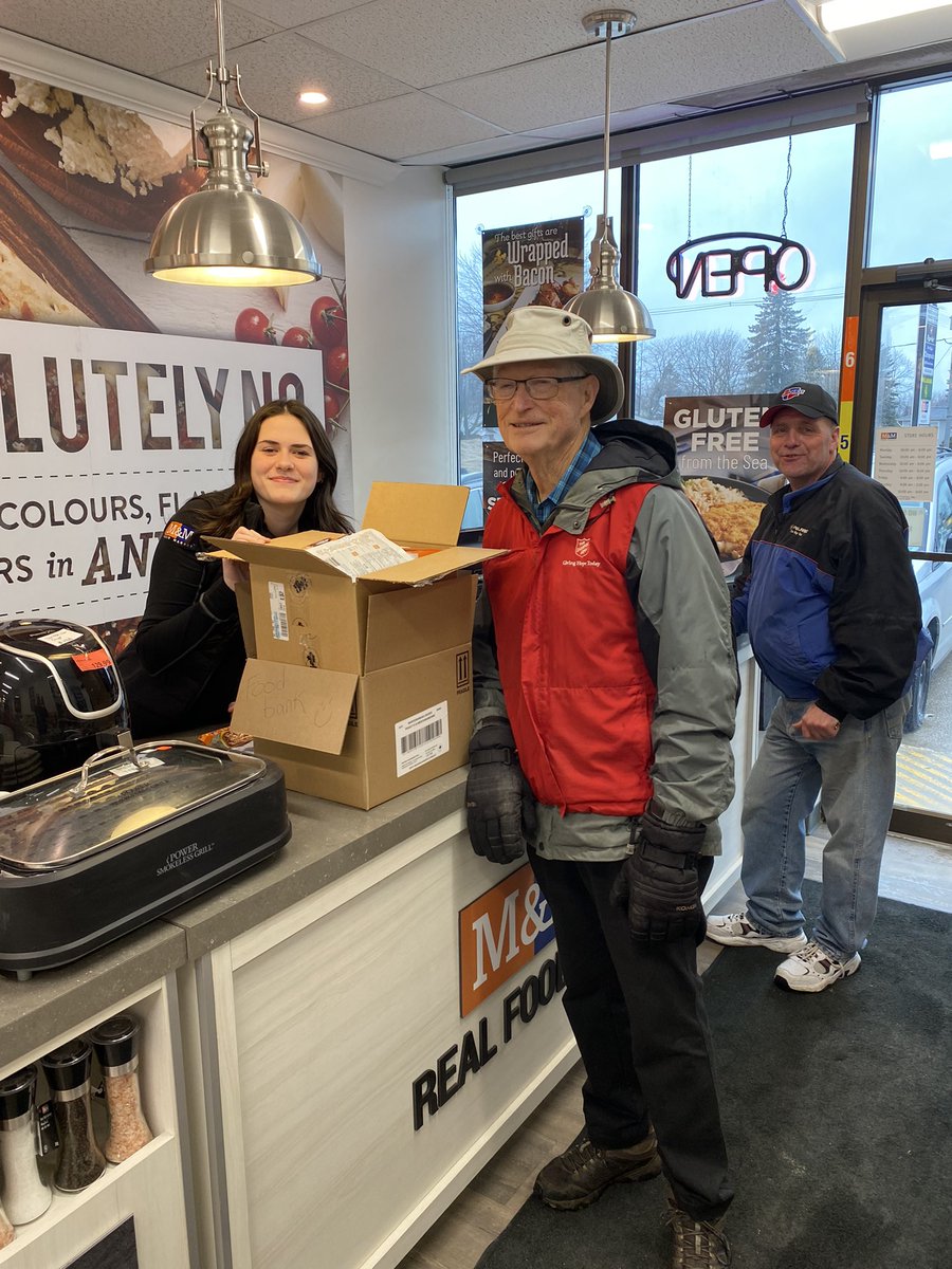 A big THANK-YOU to all of our customers who contribute a little something to our Food Bank Box when they visit our M&amp;M Food Market in Port Elgin. We continue to be a great support to those in need!