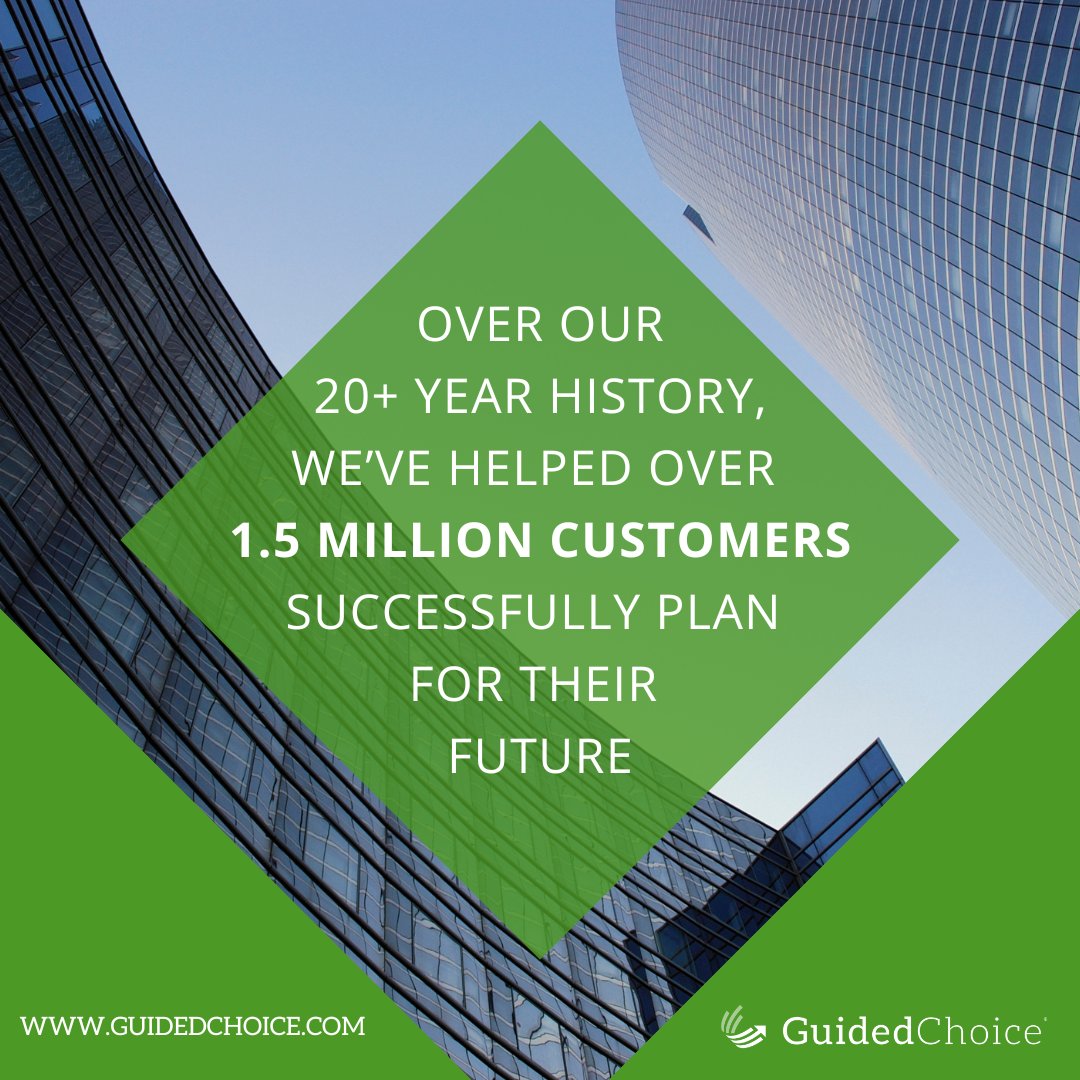 GuidedChoice's tweet photo. Our clients have hailed from Fortune 500 firms, fast-growing start-ups, mom and pop small businesses, and state-sponsored plans. What do they all have in common? A desire to provide greater employee satisfaction and care, putting participants on the path to financial wellness. https://t.co/jURyYVohEg