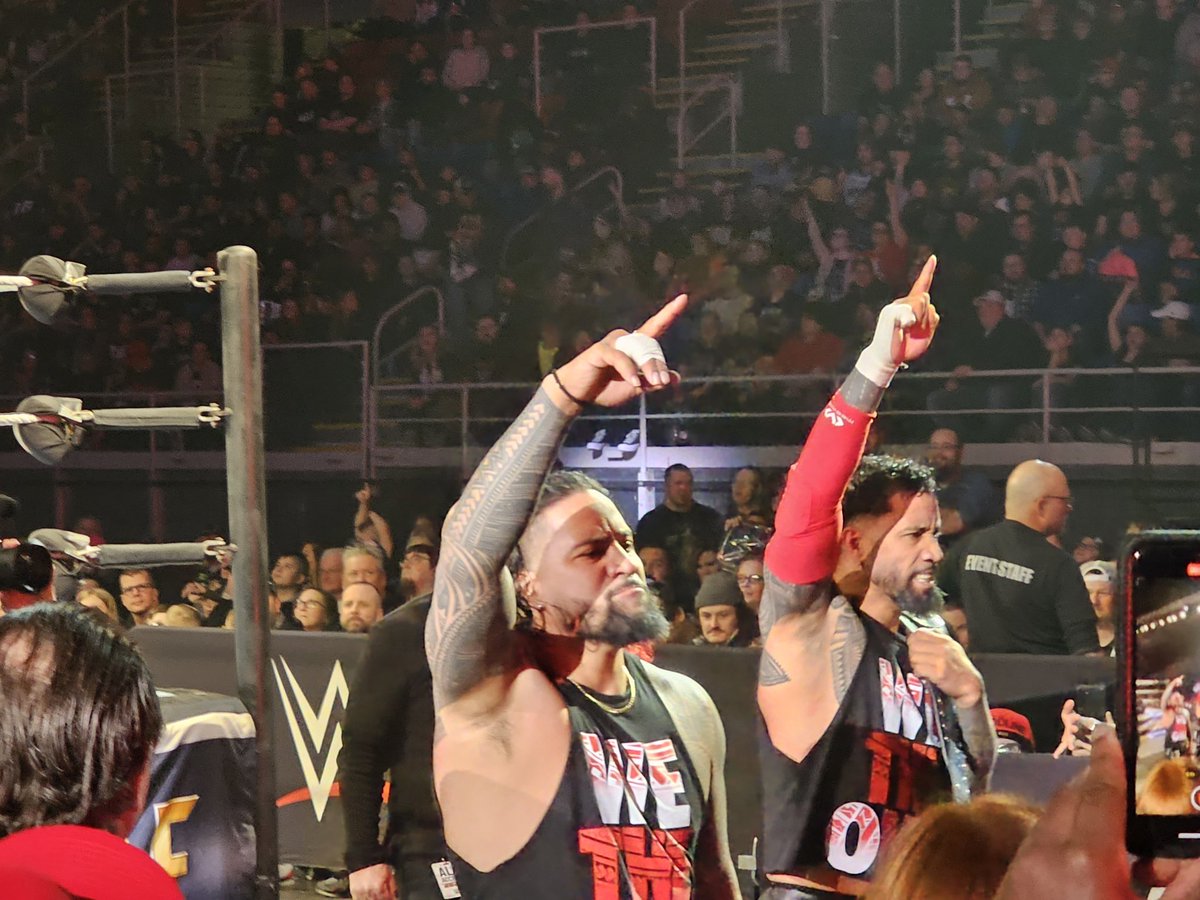 Having a blast. #wwefargo