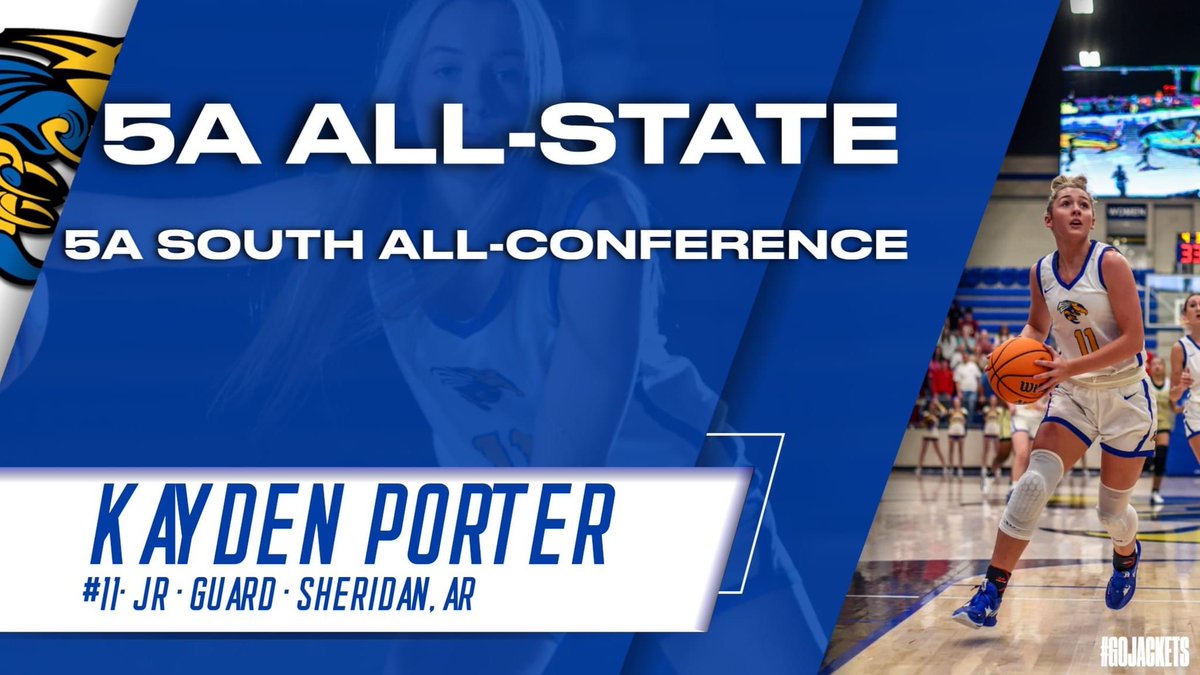 Kayden Porter (@kayden_porter34) on Twitter photo So honored to be chosen! Thank you 5A for the recognition.
<a href="/HoopsJacket/">LadyJacketHoops</a> <a href="/angels_2024/">Arkansas Angels 2024</a> <a href="/big73miller/">Kevin Miller</a> <a href="/ARHoopScoop/">Kevin McPherson</a> <a href="/ASTSprts/">Arkansas Small Town Sports</a> <a href="/SHEcruits/">SHEcruits</a> So honored to be chosen! Thank you 5A for the recognition.
<a href="/HoopsJacket/">LadyJacketHoops</a> <a href="/angels_2024/">Arkansas Angels 2024</a> <a href="/big73miller/">Kevin Miller</a> <a href="/ARHoopScoop/">Kevin McPherson</a> <a href="/ASTSprts/">Arkansas Small Town Sports</a> <a href="/SHEcruits/">SHEcruits</a>