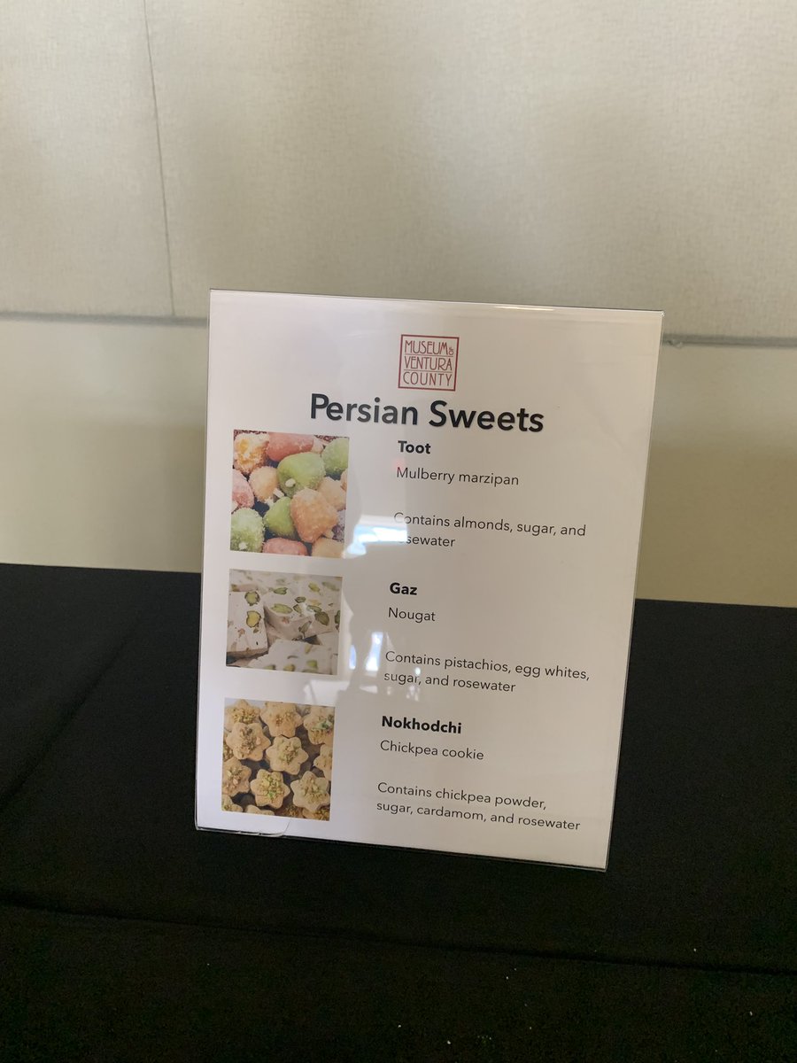 MsYassi's tweet image. A friend and I had a great time visiting the #Nowruz event and other exhibits today at the @MuseumVenturaCo. 
Thank you!