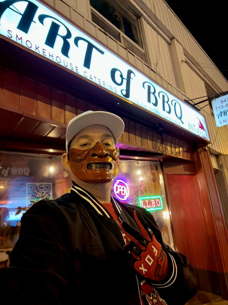 About to rip the mic tonight at The 1st Secret Sauce Showcase of 2023. If you in the area come out to Art of BBQ at 2478 Kingston Rd. SWORDZ UP🙌🔥🔥🔥