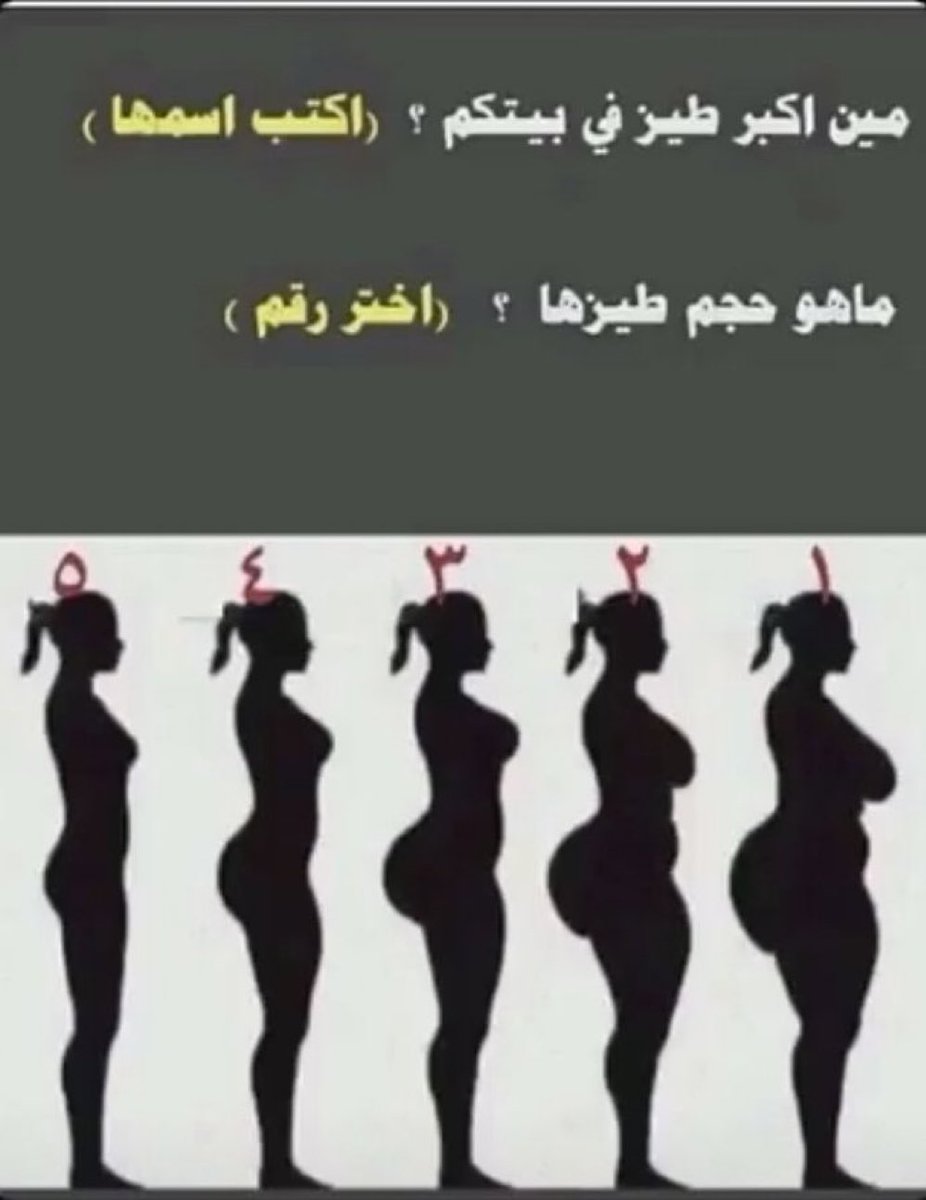 جسمك رقم كام؟