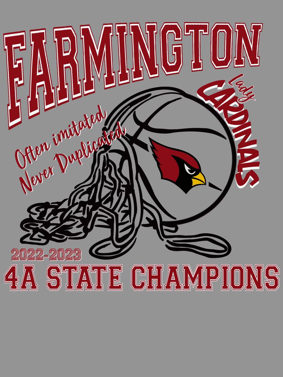 Order your Lady Cardinal State Champ shirts now!!! And Cardinal Final Four!! Portion of the proceeds will go back to the team. 
stores.inksoft.com/statebasketbal…