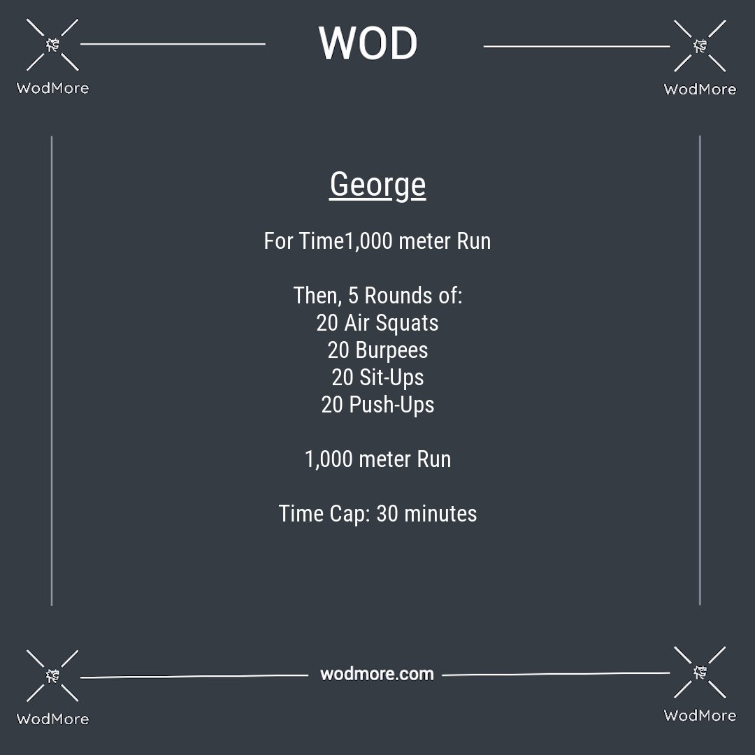 wodmore1's tweet photo. George
https://t.co/YKGiOzwm7c
Follow for daily workouts and let us know how you get on. 🔥
#wodmore #crossfitgirls #dailywod #herowod #benchmarkwod #WOD #instawod #training #trainingcamp #crossfitcommunity #crossfitlife #hiitworkout #trainingideas #crossfit #workout https://t.co/o4MqMxes9w