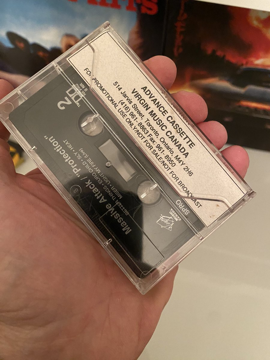 Found this <a href="/MassiveAttackUK/">Massive Attack</a> gem! Pretty sweet piece of history #massiveattack #cassette