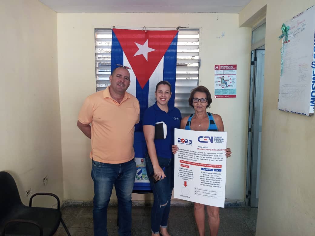 Hoy quedaron los colegios listos en Regla para la prueba dinámica del domingo 19. El 26 se marzo iremos a las urnas por #Cuba. #VotoXTodos