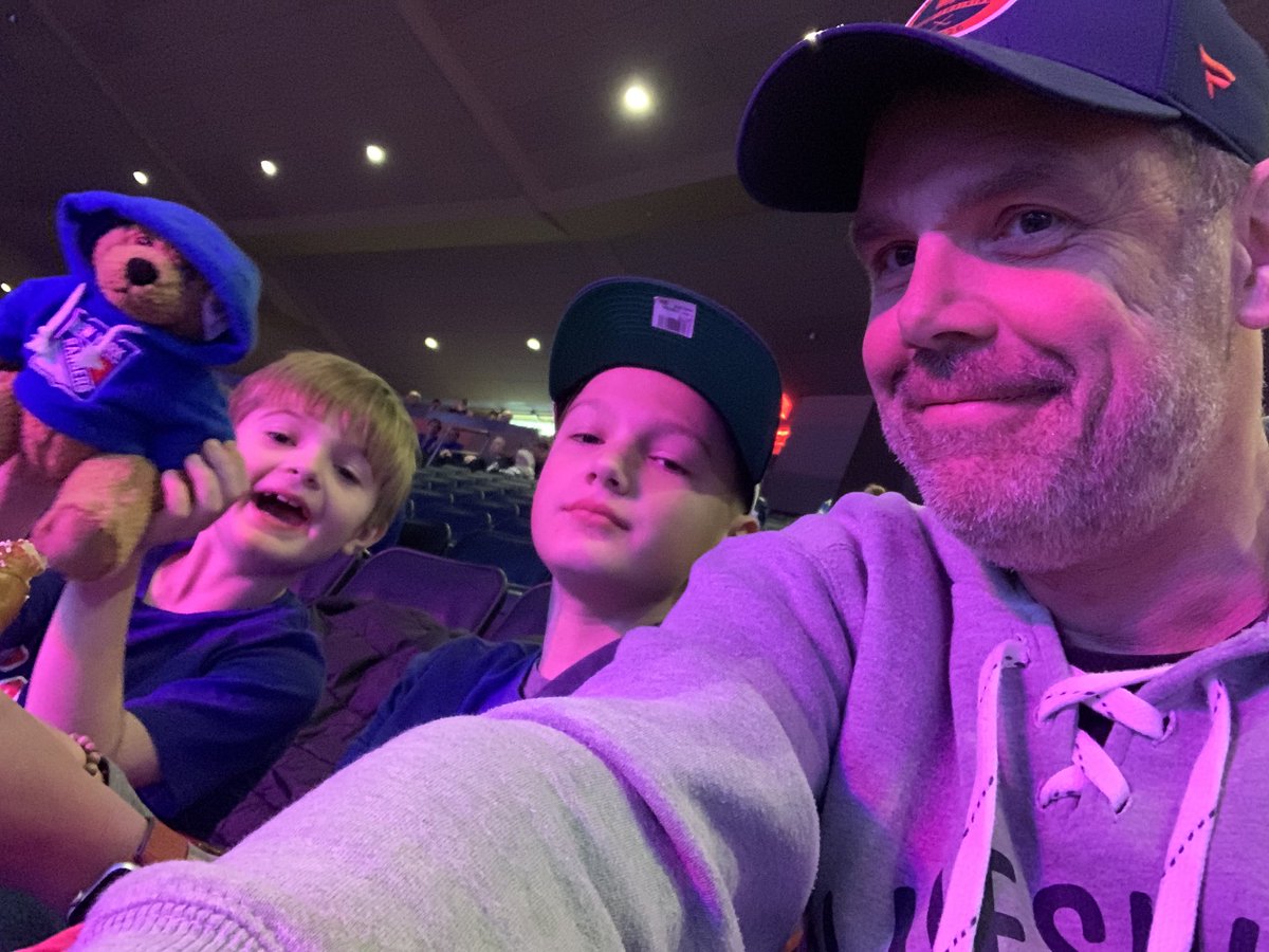 GeneF1tzpatrick's tweet photo. #NYR first MSG game for these 2 !! https://t.co/xinM8lBVra