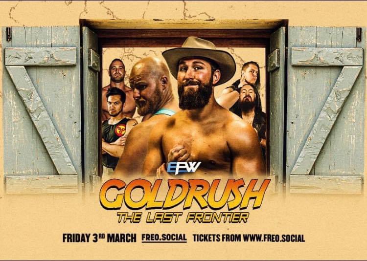 EPWPerth's tweet photo. GOLDRUSH IS LIVE!

EPW Goldrush is now available via the link below!

🏆@JulianWardWA vs @Target_Tour - EPW VS SHWA CHAMPIONSHIP UNIFICATION MATCH

🩸@mikeynicholls/@EPWDavisStorm vs #ThePulse @Jarradslate/@TheFelixYoung  - FREO STREET FIGHT

+ MUCH MORE

https://t.co/jstsHWLEXf https://t.co/FzVnwvSlhH