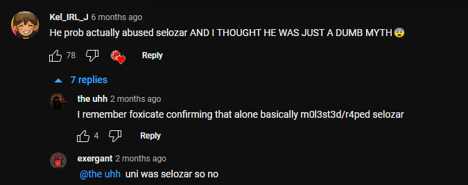 these goons defending uni's actions w the selozar character... like uni intentionally sexualized selozar in 2019 almost every alonetraveler fan who seen selozar can confirm that he played both characters & encouraged ppl to do weird shit to him