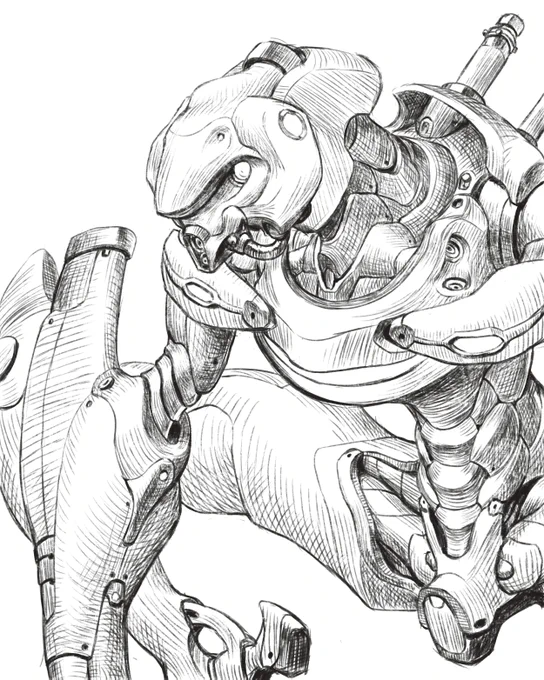 And well, since we are with the old robot drawings 