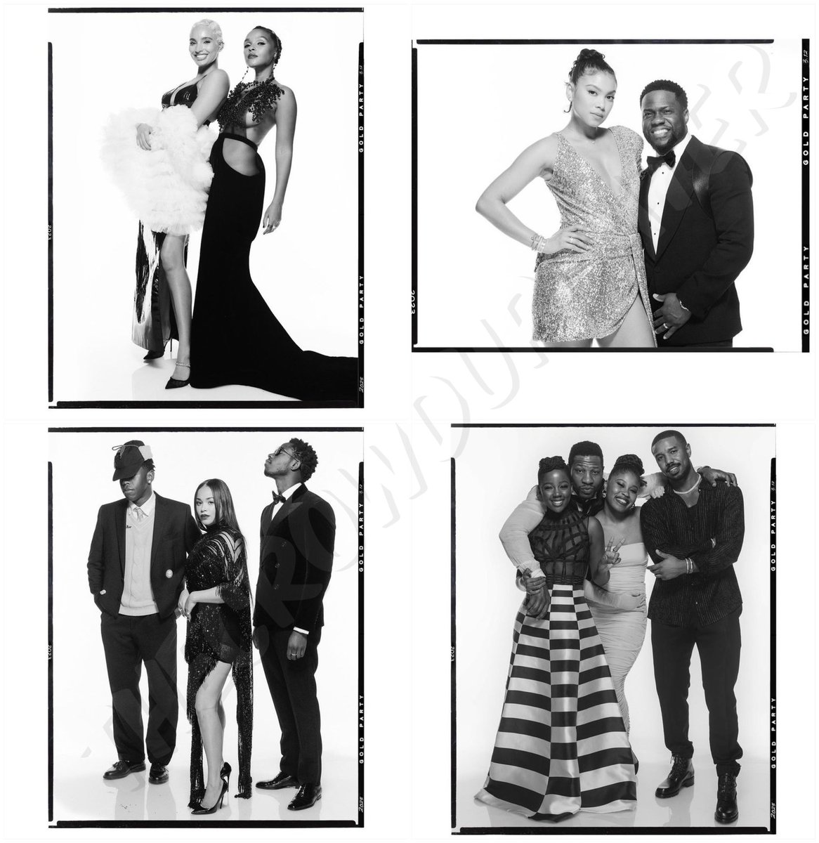 TheCrowdUpdater's tweet photo. Celebs at Jay Z and Beyoncé’s after Oscars #GoldParty.  ✨📸 

#JanelleMonae #EnikoHart #KevinHart #TylerTheCreator #LaurenLondon #DamsonIdris #ThusoMbedu #JonathanMajors #DominiqueFishback #MichaelBJordan https://t.co/Zqt78sVA9v