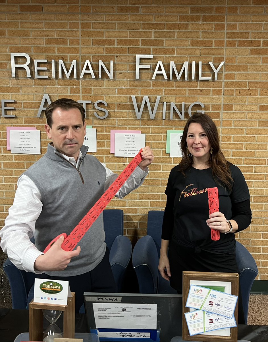 vincevitrano's tweet photo. Clipboard Guy. Concessions Guy. Tonight… Raffle Guy. @GreendaleLearns Spring Musical. Last show! Also pictured… Basket Lady, my wife who did the hard work of putting together donated prizes for every night of the show raising money for #FriendsOfMusic https://t.co/9cCCMFmdTt