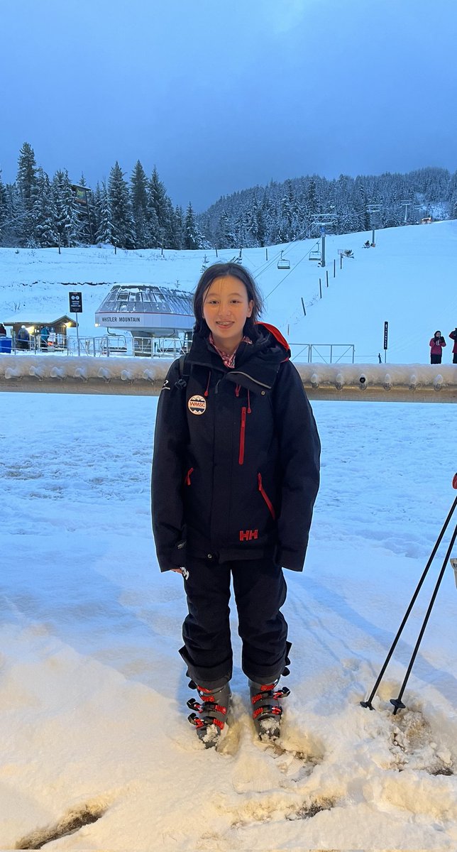 NLCS_Singapore's tweet photo. Our Grade 9 superstar, Katharina has been chosen for the Australian U16 Whistler Cup Skiing Team, competing in one of the top international FIS children's races. Currently training in Vancouver, we know she'll make us proud. Good luck, Katharina!
#Inspiration 
#NLCSSINGAPORE https://t.co/CCCIMtO60k