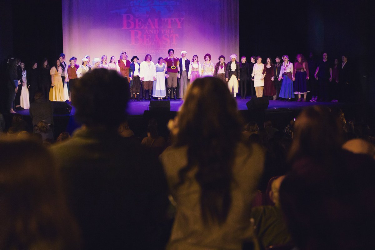 We will be back on stage for our only matinee tomorrow at 3. #salemwildcatpride #beautyandthebeast #springmusical