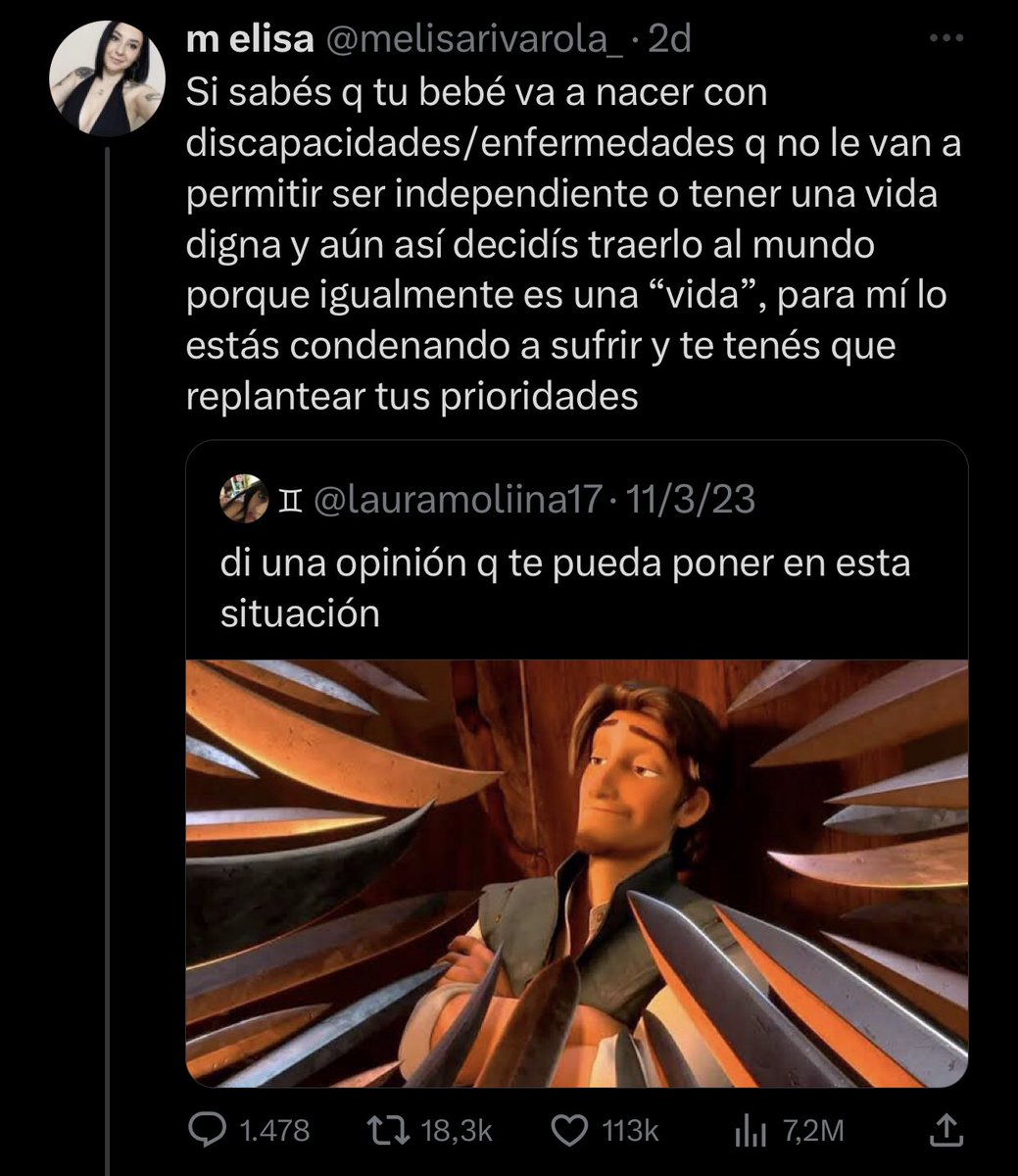 Es el tuit mas nazi que leí en toda mi vida.