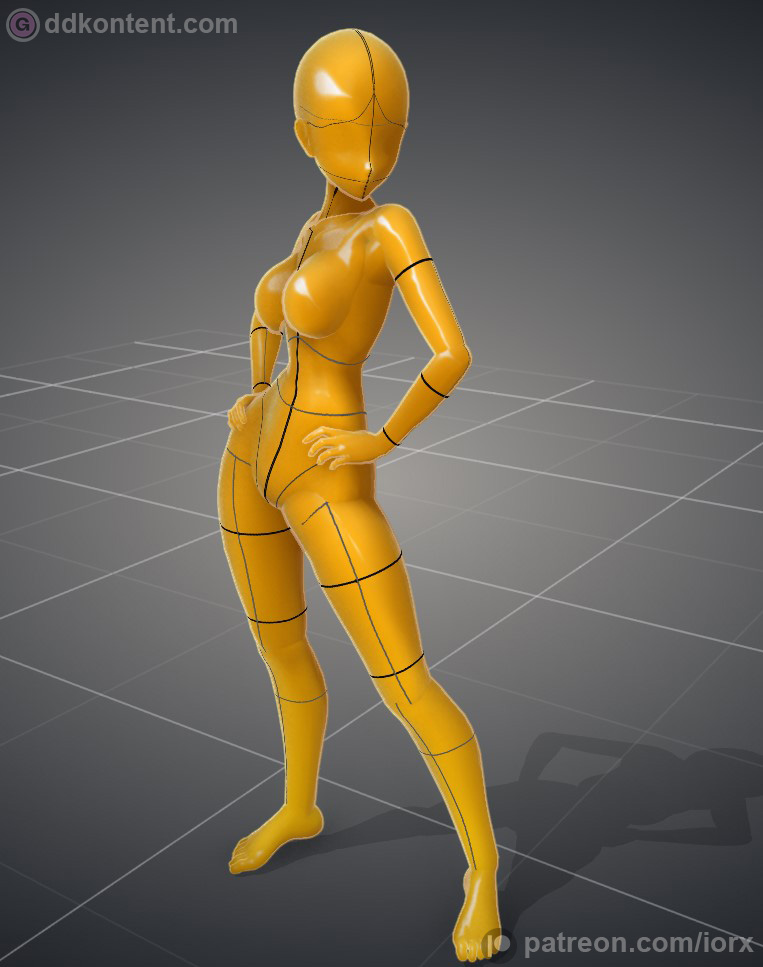 ddkontent's tweet image. #designdoll #drawingreference #reference #3dreference #drawingresources #3dmodel #bodykun #pose #posereference #anime #manga #ddkontent #girl