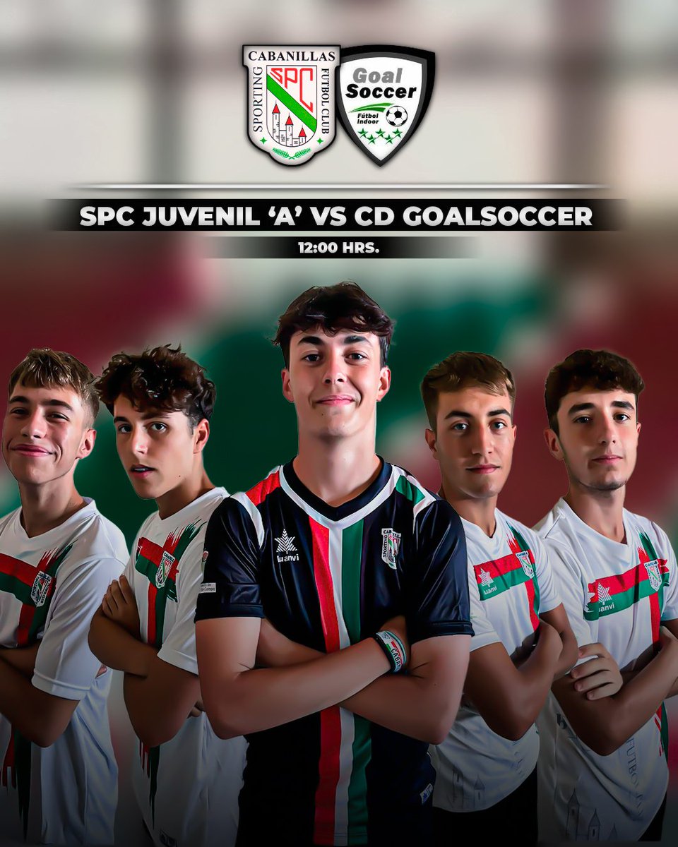 Sp_Cabanillas's tweet photo. JUVENIL NACIONAL
Partido importantísimo para nuestro Juvenil A, que se enfrentará a un rival directo como el CD Goalsoccer.
Os esperamos a tod@s en el Ramiro.
Suerte chicos!
#123Sporting🇮🇹
📆 19/03/23
🏠 Ramiro Almendros
⏰ 12:00h
🆚 CD Goalsoccer https://t.co/szQPc3BLxL