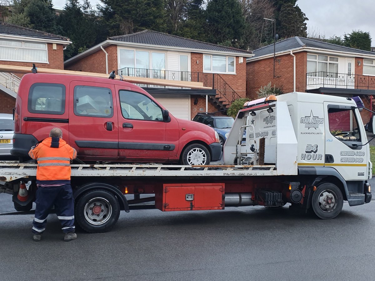 Another car seized for having no insurance and no tax by the Lye and Amblecote team today. 
#insureitorloseit