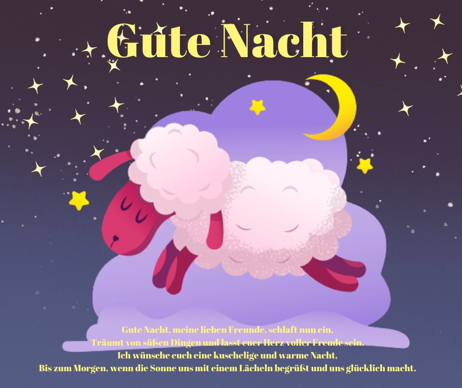 blumenfuerdich's tweet photo. Gute Nacht, meine lieben Freunde, schlaft nun ein, Träumt von süßen Dingen und lasst euer Herz voller Freude sein. Ich wünsche euch eine kuschelige und warme Nacht, Bis zum Morgen, wenn die Sonne uns mit einem Lächeln begrüßt und uns glücklich macht. https://t.co/nL5lZhXhp4