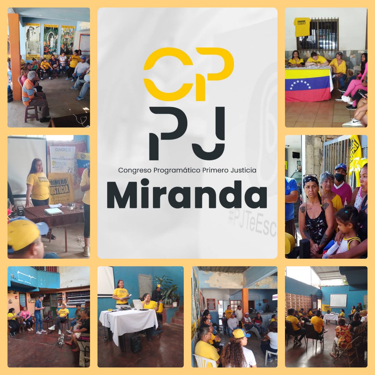 PJ_EdoMiranda's tweet photo. Este sábado #18mar #enezuela🇻🇪 se vistió de Araguaney para escribir otra página sobre la lucha por su libertad y soberanía con el segundo congreso pragmático de #PJEn1000Parroquias.
@ActivismoPJ
@Pr1meroJusticia
@hcapriles
@MBMartinezR https://t.co/MVWT7rw0C3