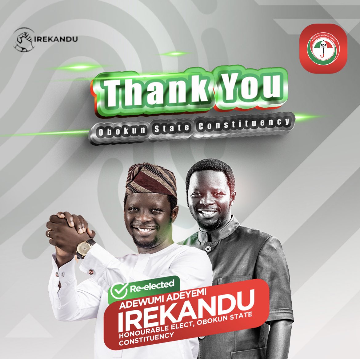 Adewumi Adeyemi IREKANDU tweet media